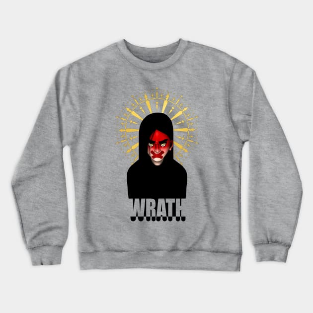 Wrath Crewneck Sweatshirt by ToleStyle